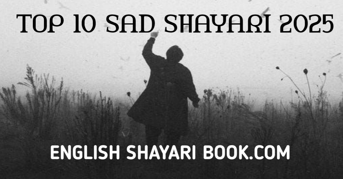 Sad Shayari, Sad Shayari In Hindi 2025