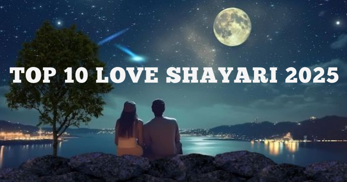 Top 10 Love Shayari In English 2025