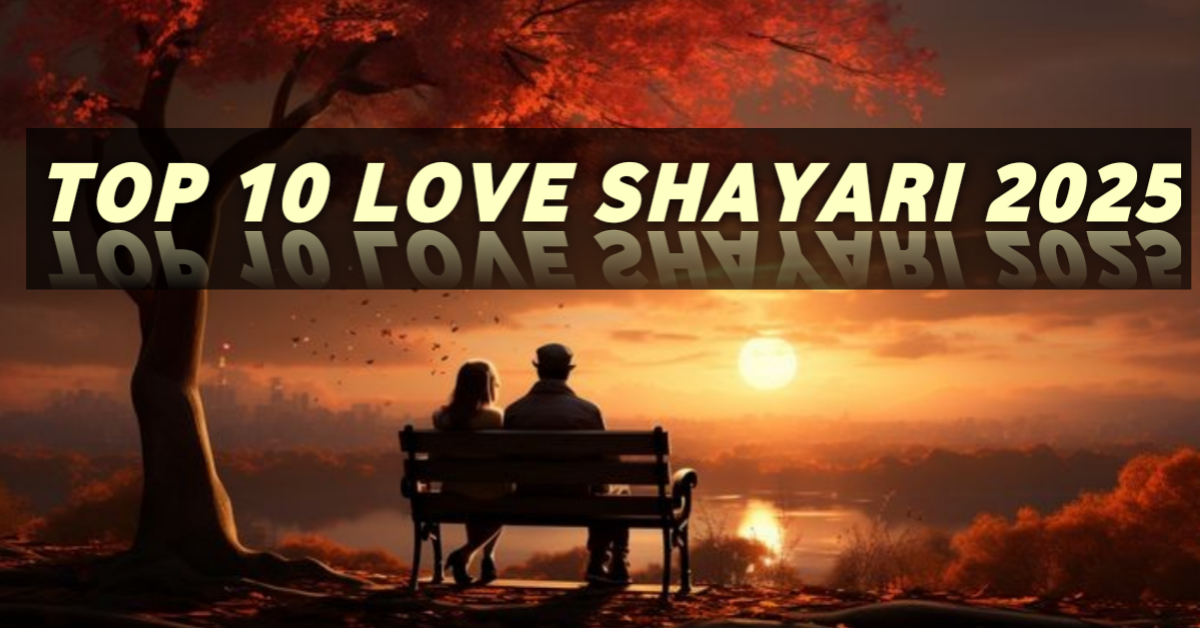 Top 10 Love Shayari For Girlfriend 2025, 2 Line Love Shayari